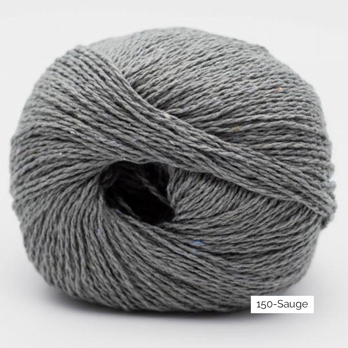 Pelote de coton recyclé Reborn de Kremke Soul Wool, coloris 150 Sauge