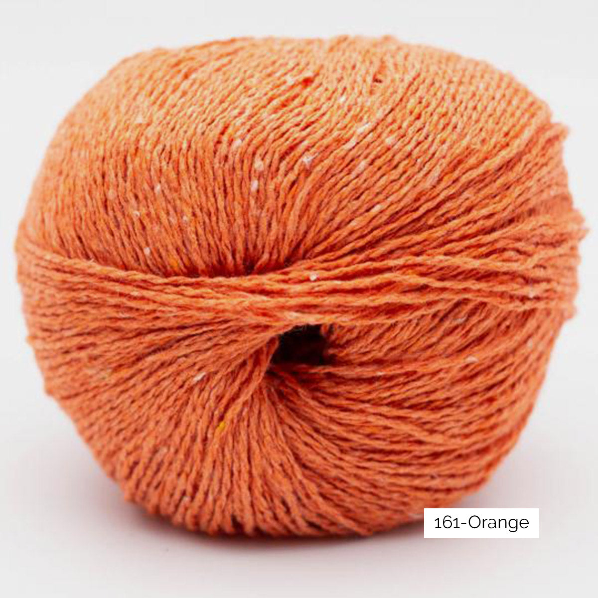 Pelote de coton recyclé Reborn Denim Uni de Kremke Soul Wool, coloris 161 Orange