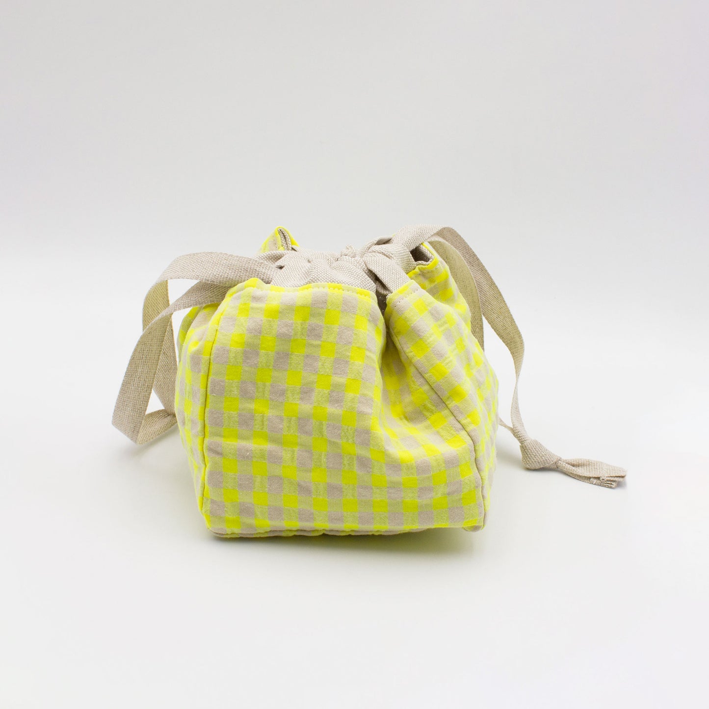 Sac à projet nomade Anne de Kuro Neko coloris Neon Jaune