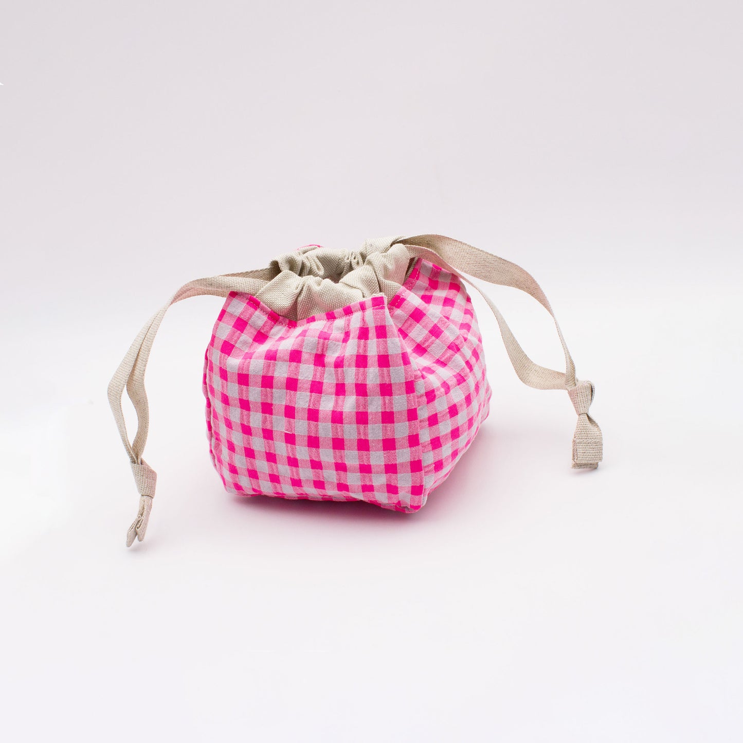 Sac à projet nomade Anne de Kuro Neko coloris Neon Rose