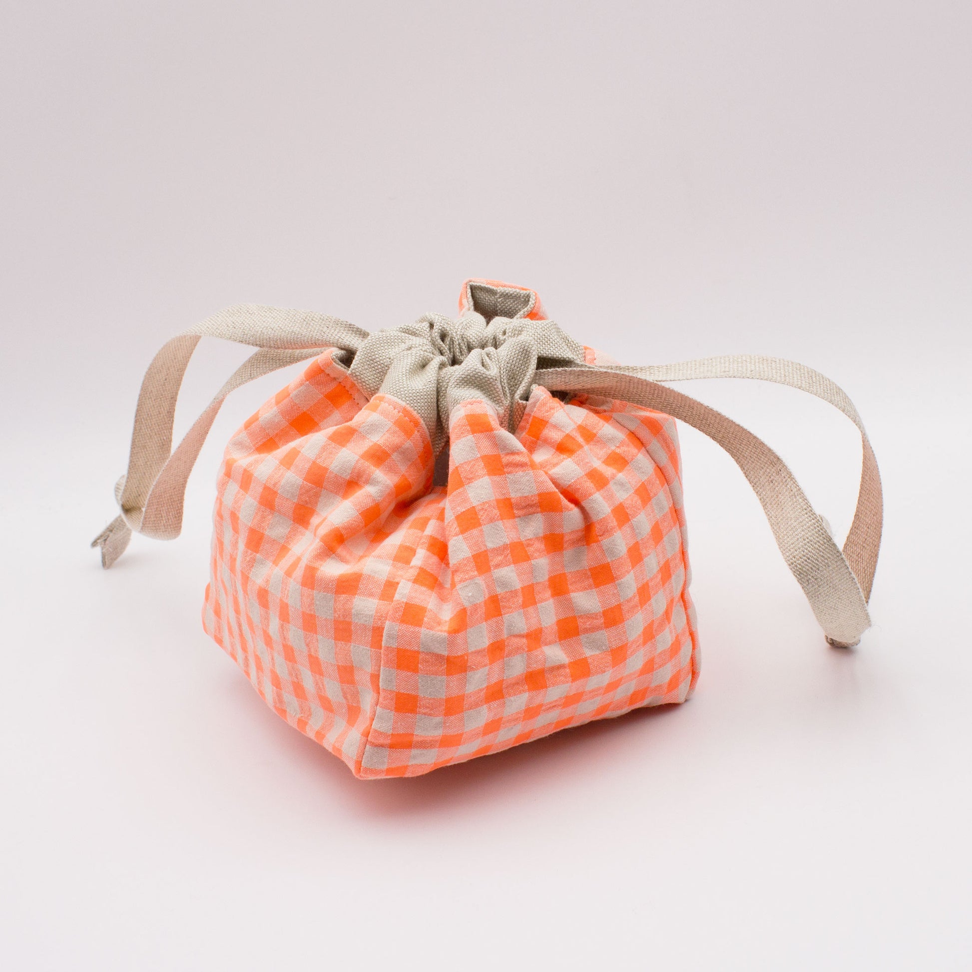 Sac à projet Anne de Kuro Neko modèle Orange Fluo
