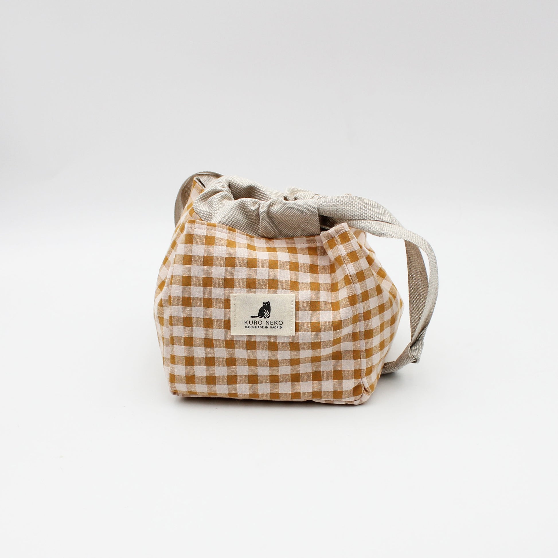 Sac à projet nomade Anne de Kuro Neko coloris Toffee