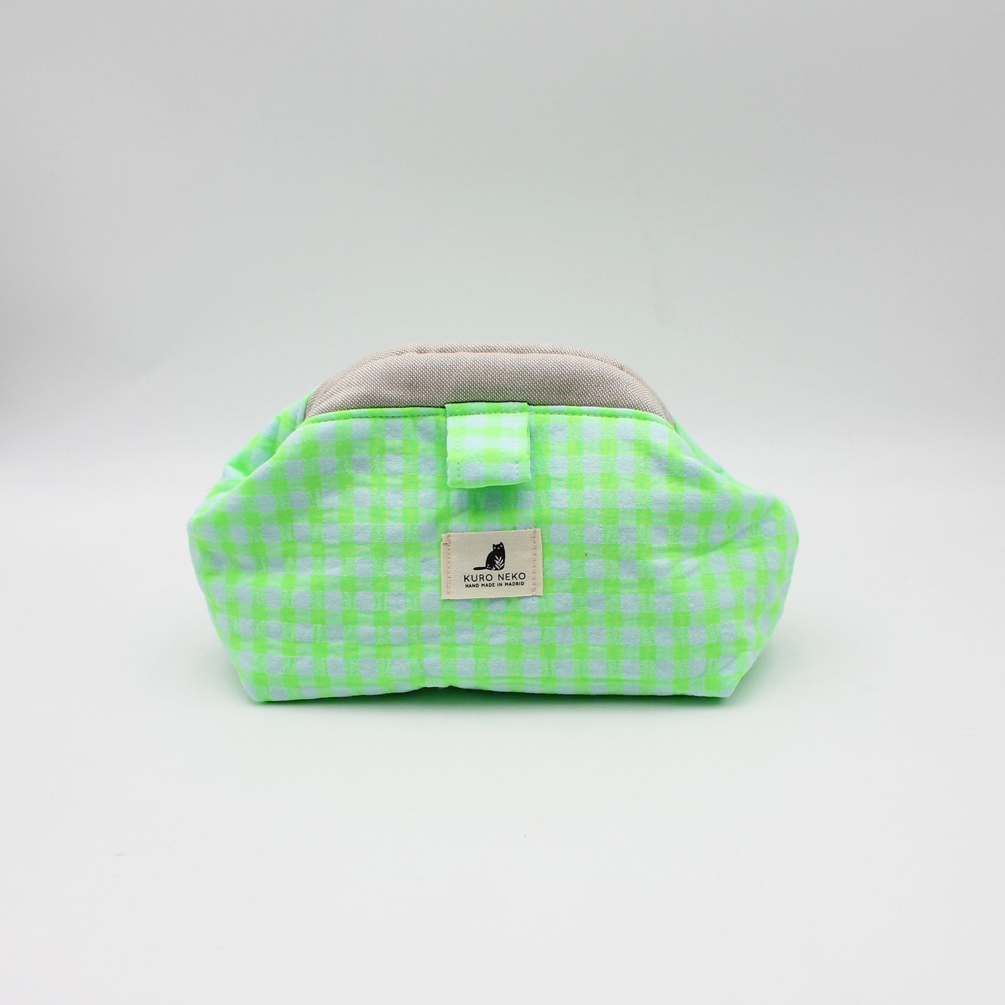 Pochette à projet Baby Bloom de Kuro Neko coloris Neon Vert