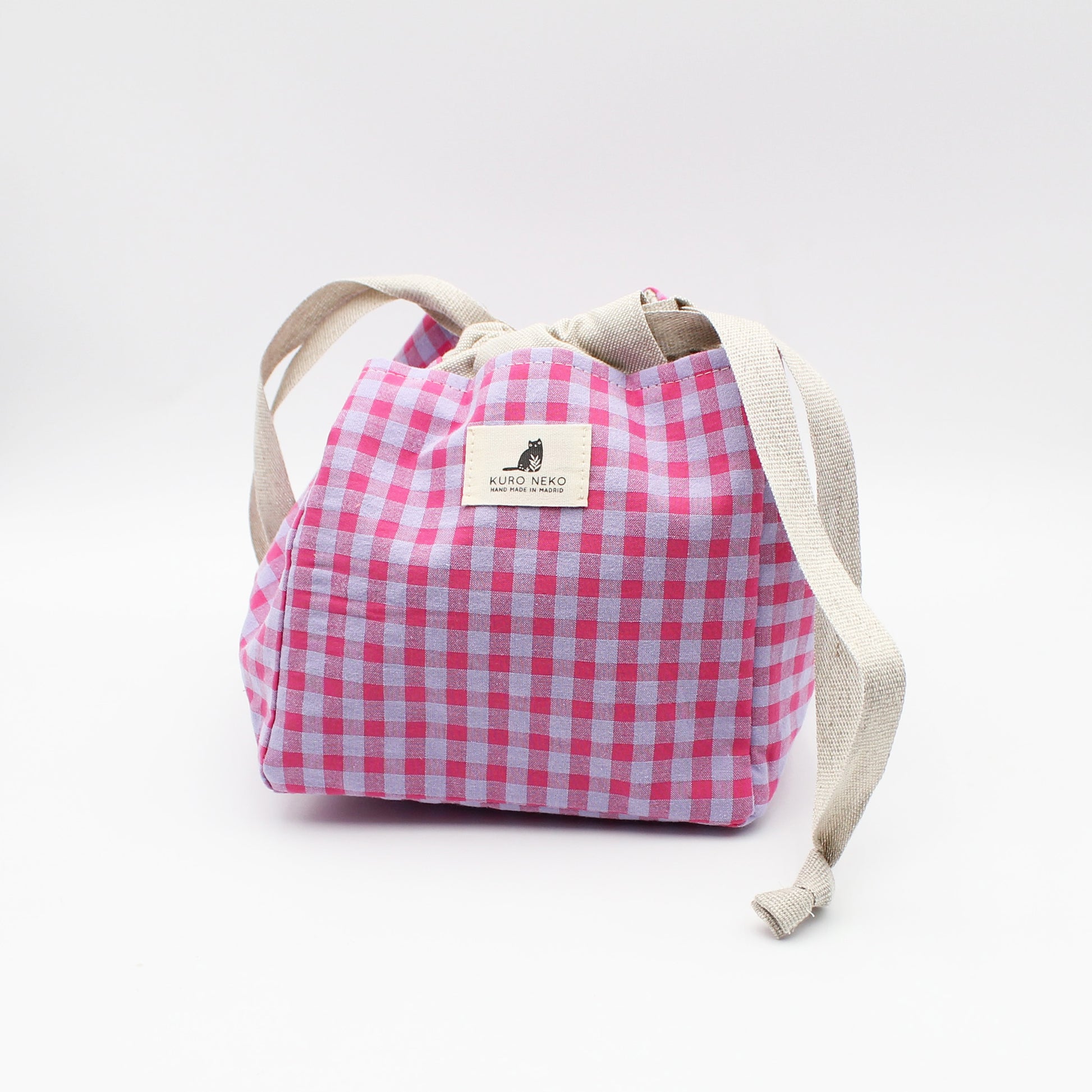 Sac à projet nomade Big Anne de Kuro Neko coloris Lilas