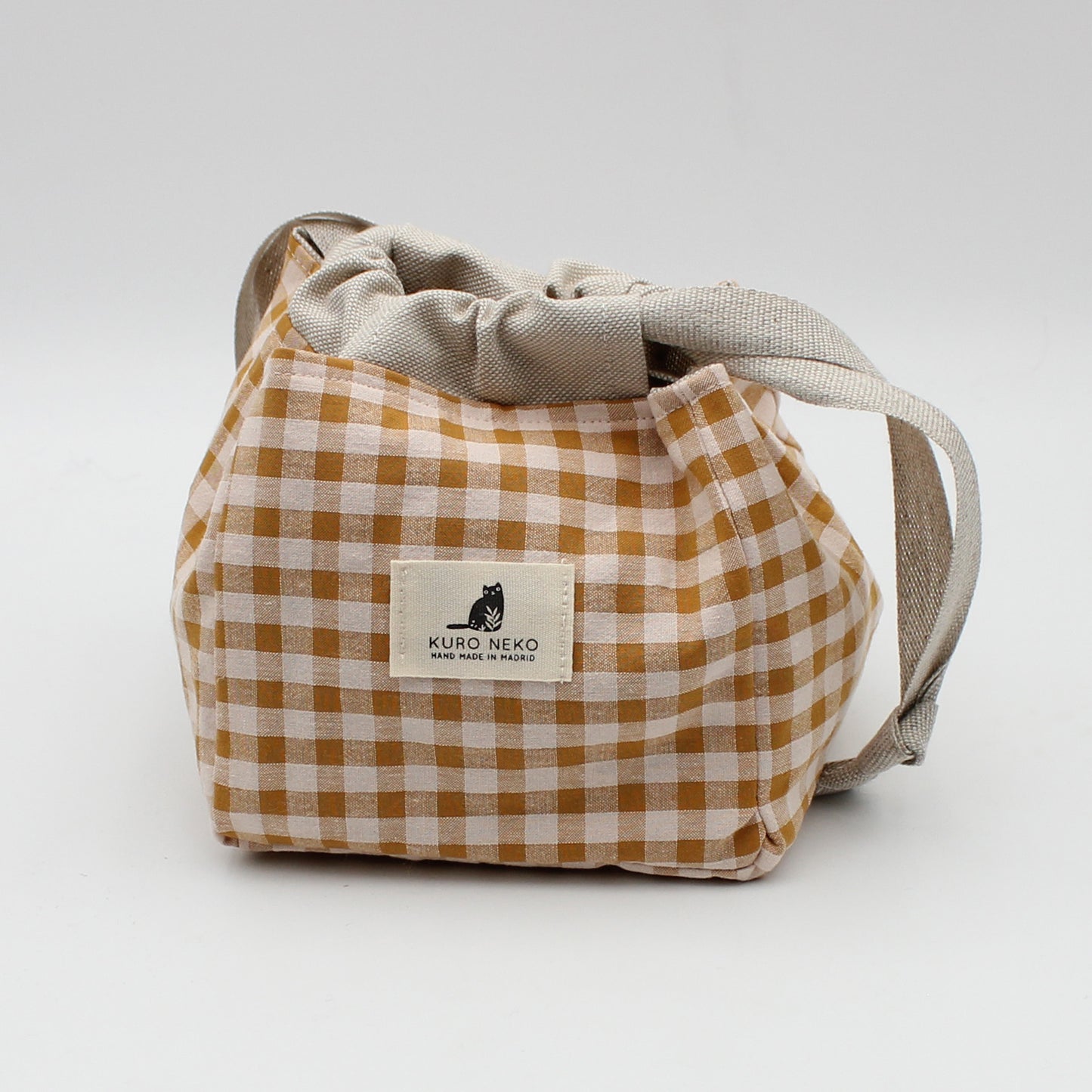 Sac à projet nomade Big Anne de Kuro Neko coloris Toffee