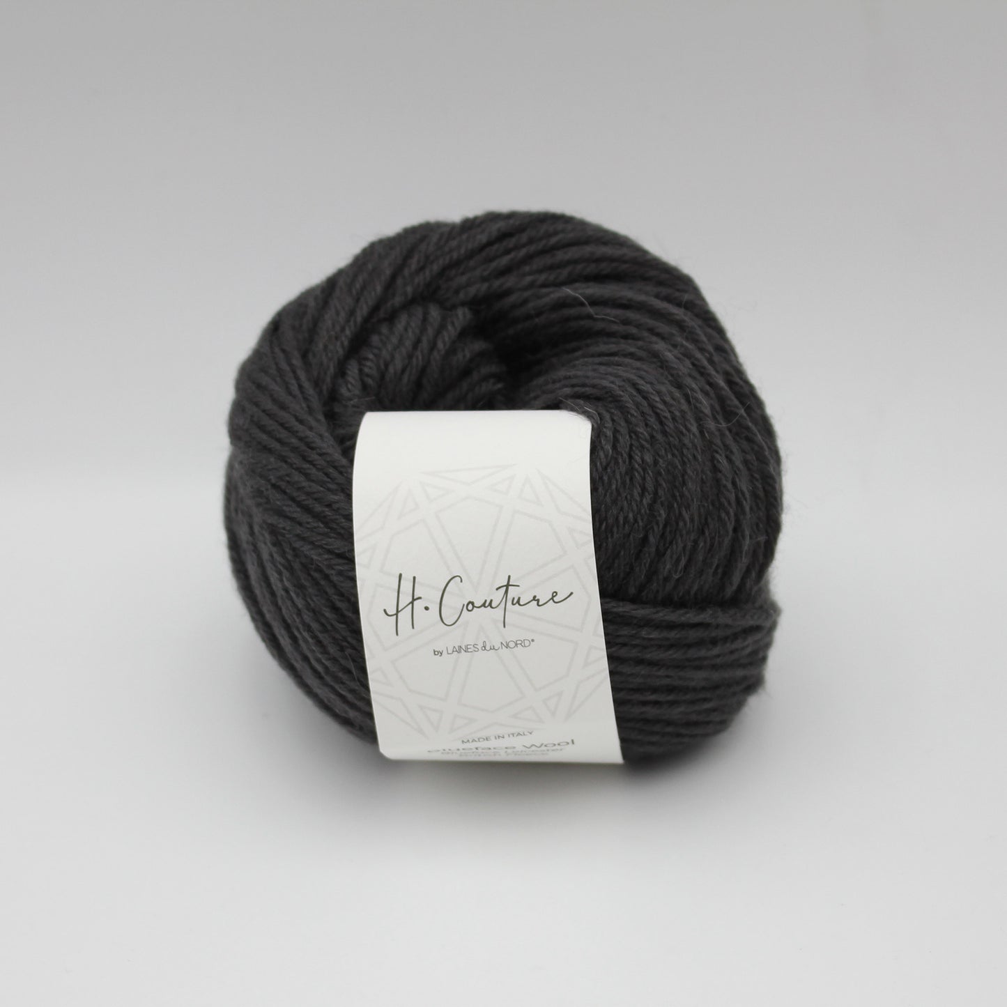 Blueface Wool de Laines du Nord coloris 004 Anthracite