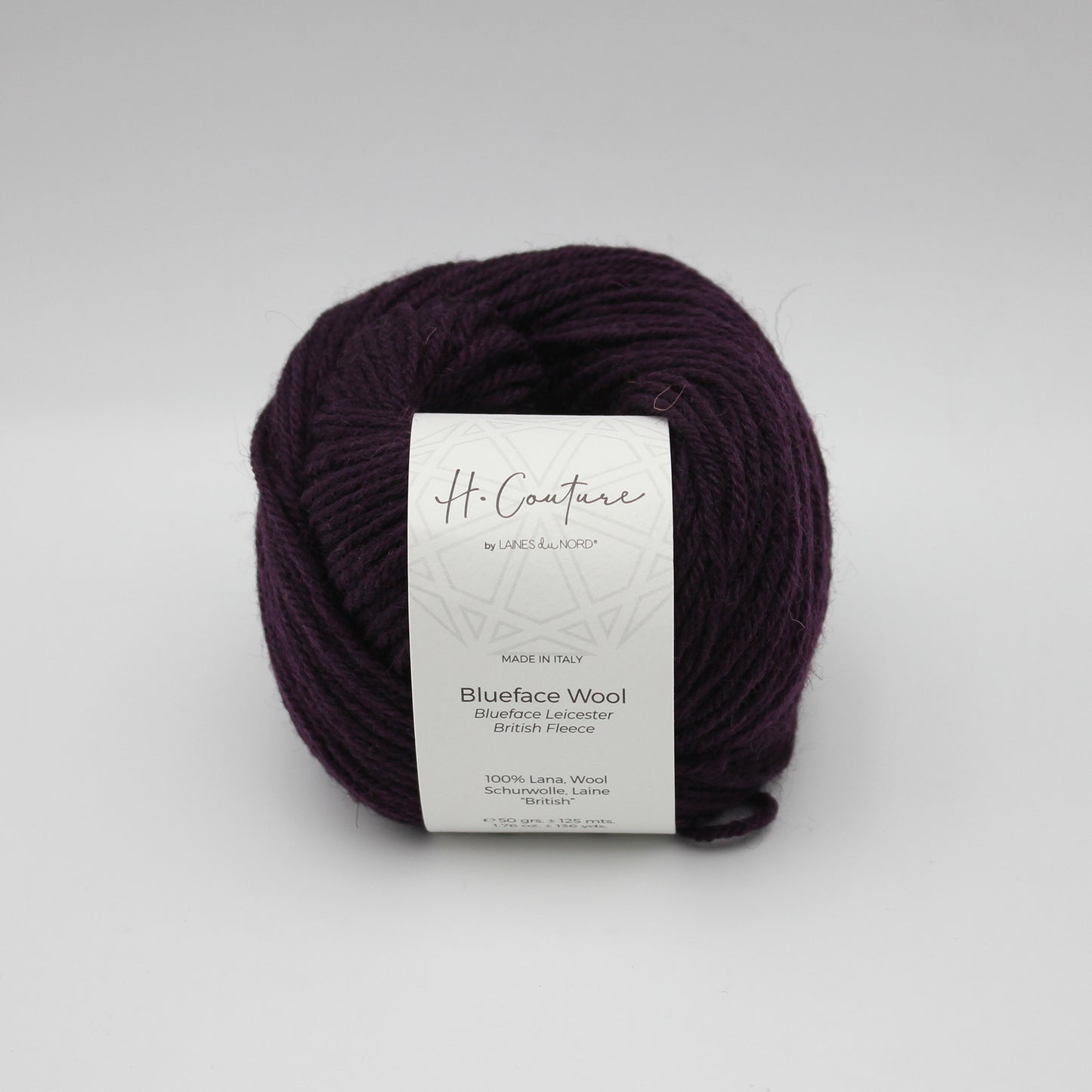 Blueface Wool de Laines du Nord coloris 010 Figue