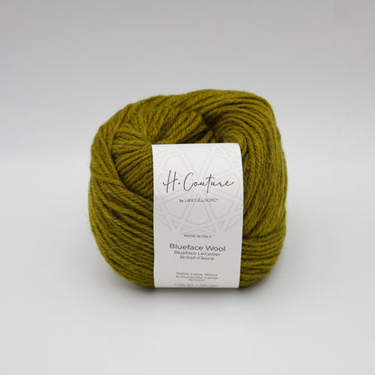 Blueface Wool de Laines du Nord coloris 011 Olive