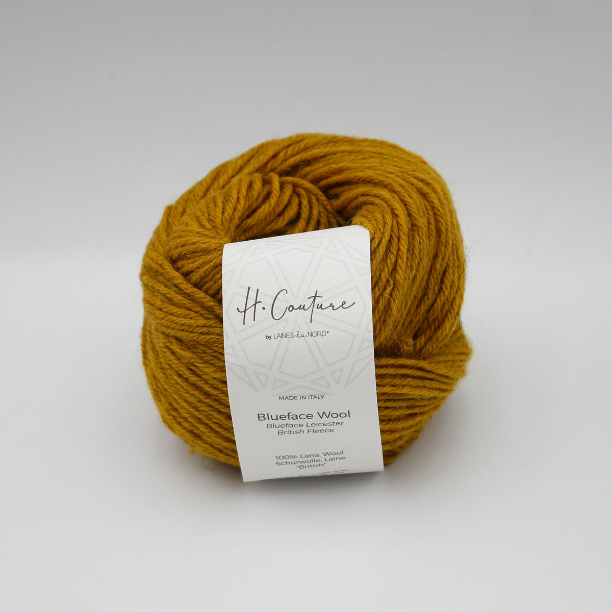 Blueface Wool de Laines du Nord coloris 015 Doré