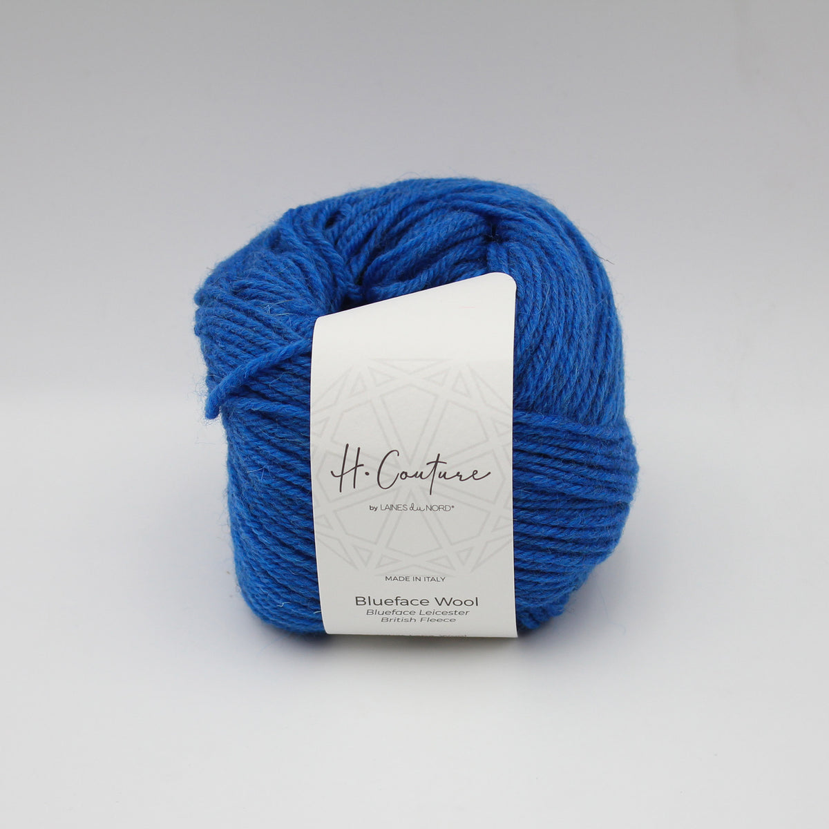 Blueface Wool de Laines du Nord coloris 021 Bleu Céruléen