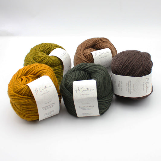 Blueface Wool - Laines du Nord