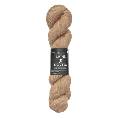 Echeveau de Signature Collection 4-ply de Laine x Novita coloris 6141 Sandy Shoreline