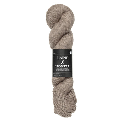 Echeveau de Signature Collection 4-ply de Laine x Novita coloris 6191 Weathered Driftwood