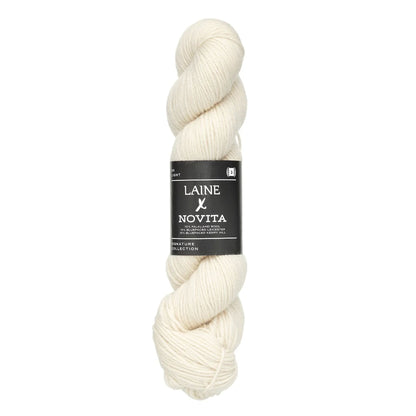 Echeveau de Signature Collection DK de Laine x Novita coloris 0151 Cloudy Cotton