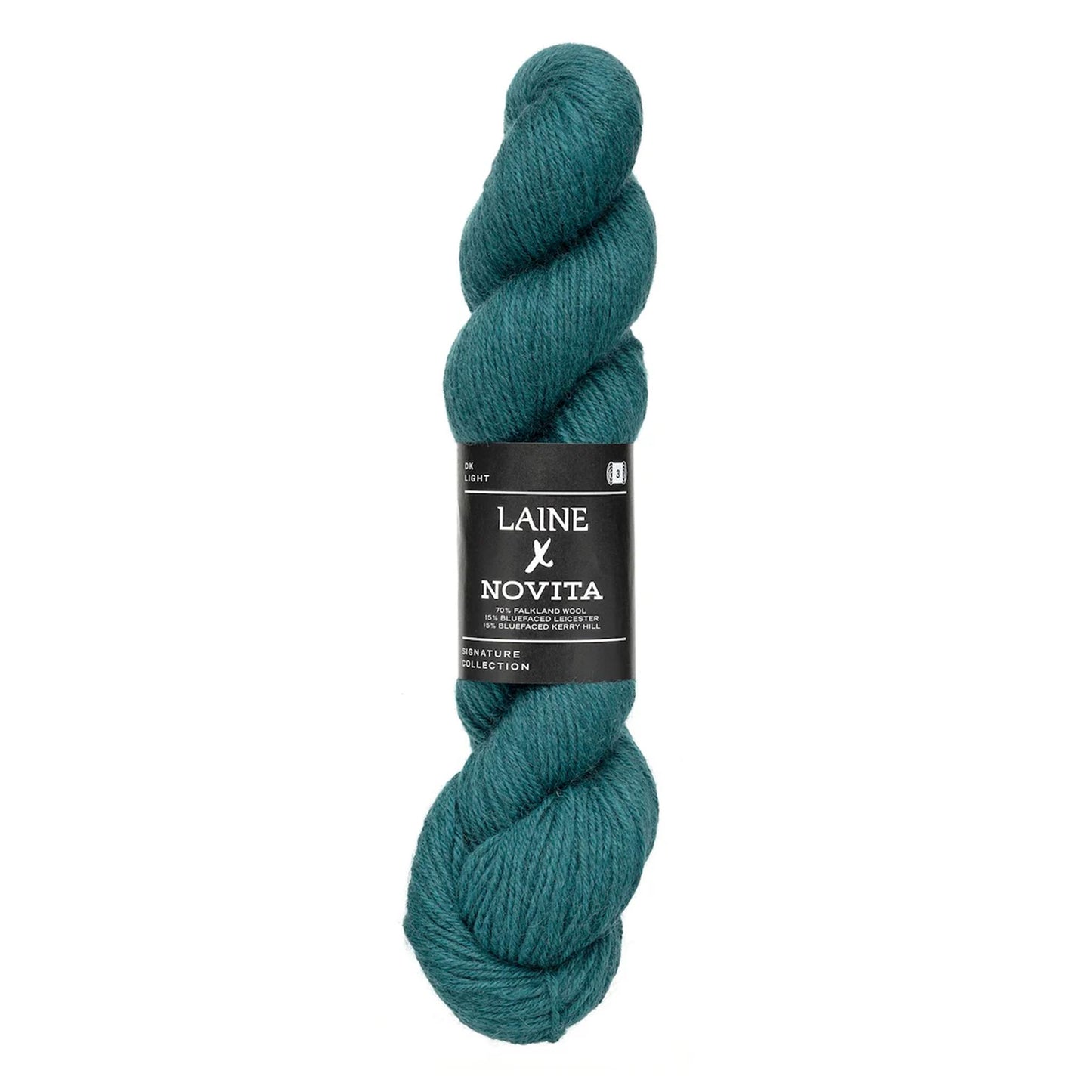 Echeveau de Signature Collection DK de Laine x Novita coloris 1661 Heathered Teal