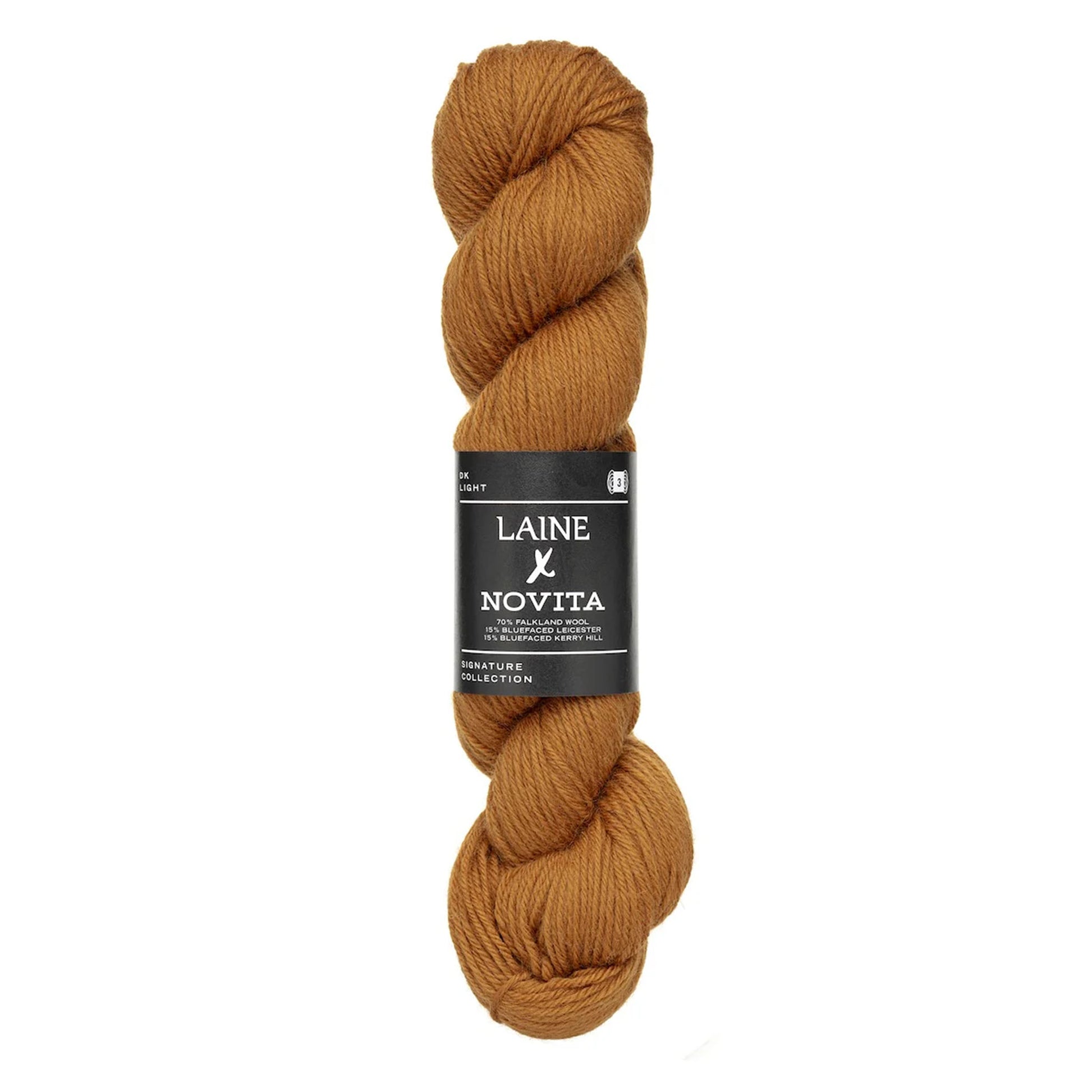 Echeveau de Signature Collection DK de Laine x Novita coloris 2761 Golden Amber