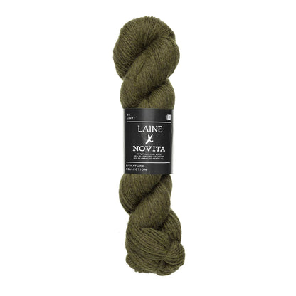 Echeveau de Signature Collection DK de Laine x Novita coloris 3401 Earthy Olive