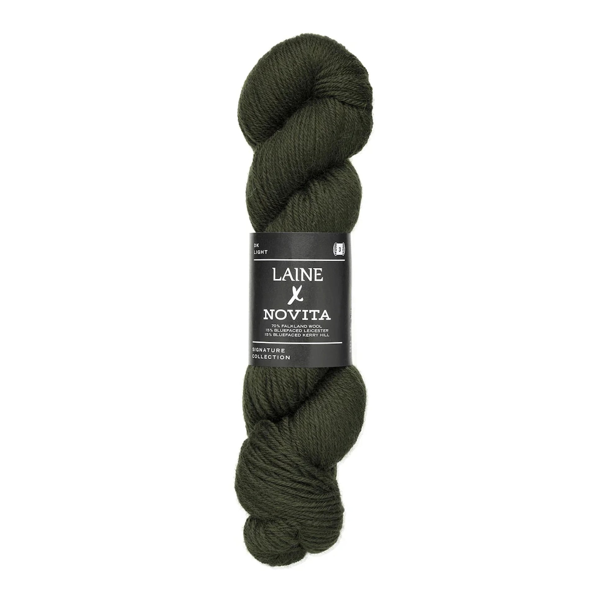 Echeveau de Signature Collection DK de Laine x Novita coloris 3651 Pine Forest