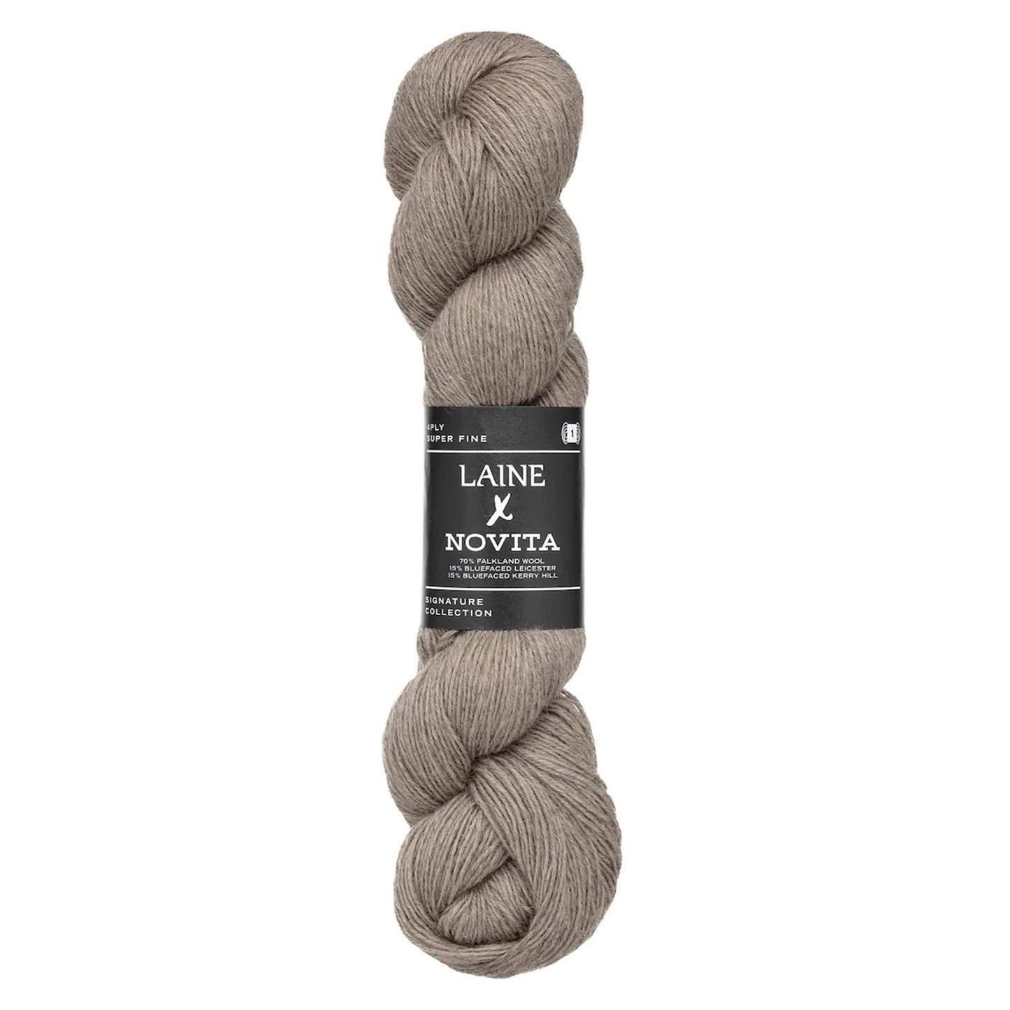 Echeveau de Signature Collection DK de Laine x Novita coloris 6191 Weathered Driftwood