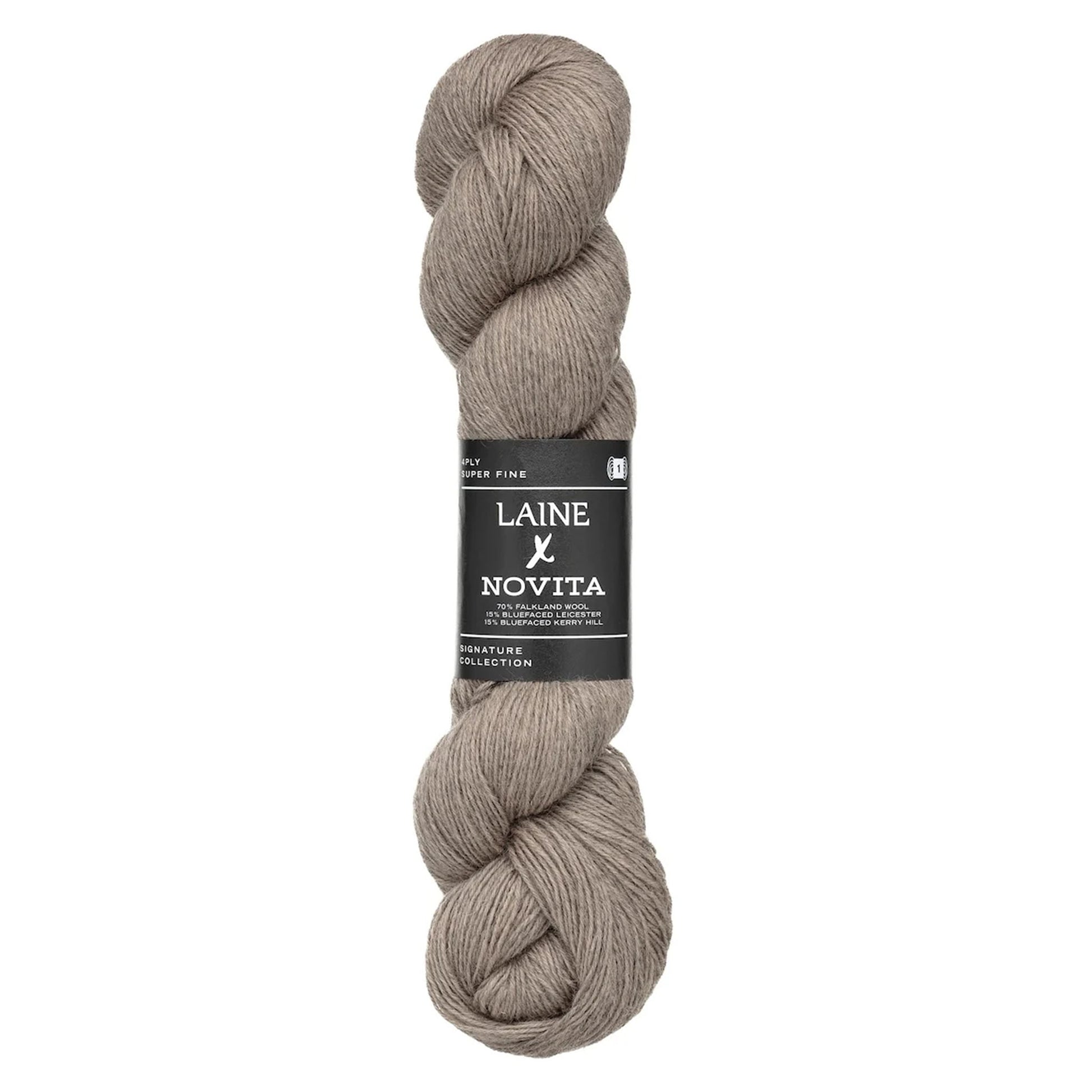 Echeveau de Signature Collection DK de Laine x Novita coloris 6191 Weathered Driftwood