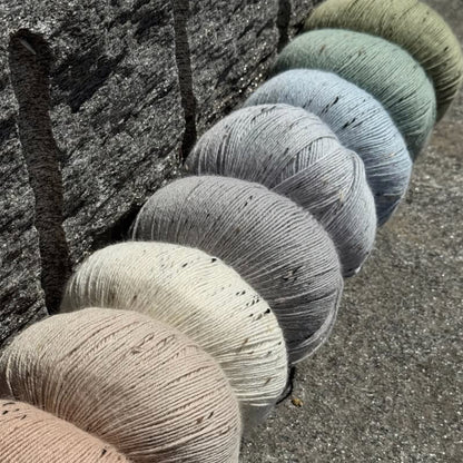 Alpaca Soxx Tweed - Lang