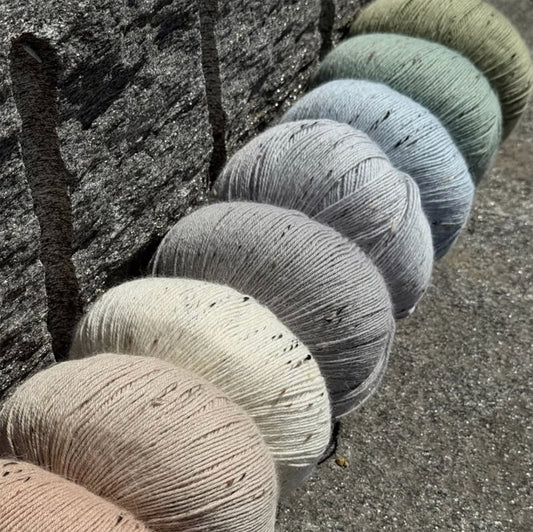 Alpaca Soxx Tweed - Lang