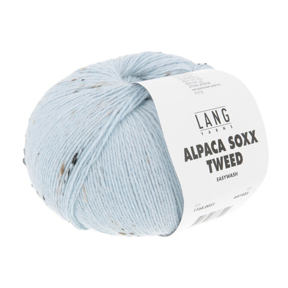 Pelote d'Alpaca Soxx Tweed de Lang Yarns coloris 021 Porcelaine