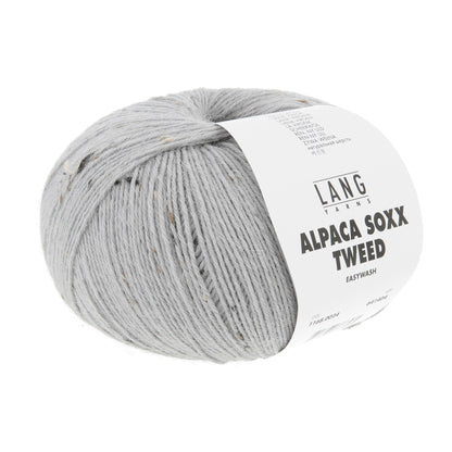 Pelote d'Alpaca Soxx Tweed de Lang Yarns coloris 024 Gris Souris