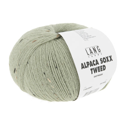 Pelote d'Alpaca Soxx Tweed de Lang Yarns coloris 097 Amande