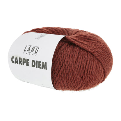 Pelote de Carpe Diem de Lang Yarns coloris 076 Châtaigne