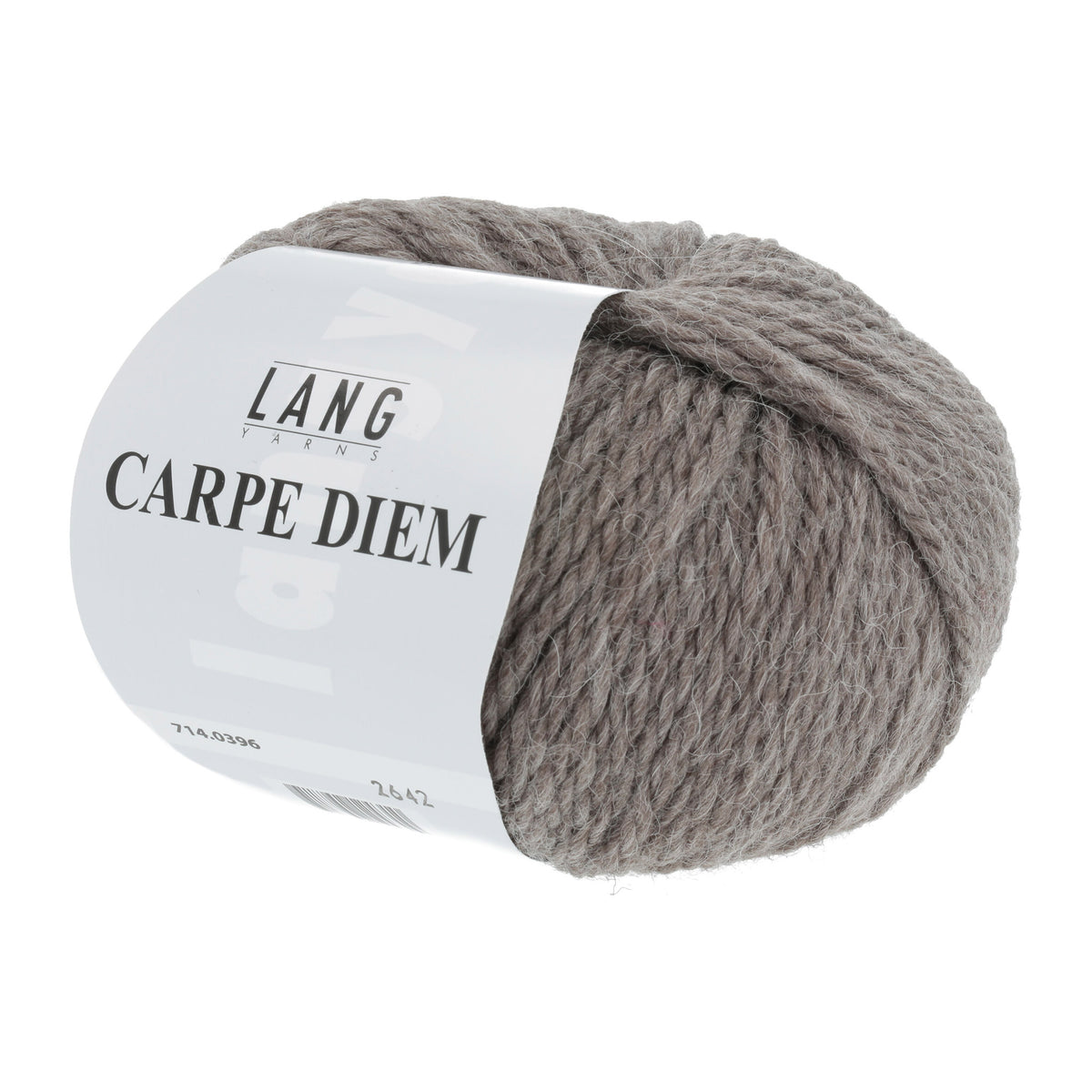 Pelote de Carpe Diem de Lang Yarns coloris 396 Taupe Grisé