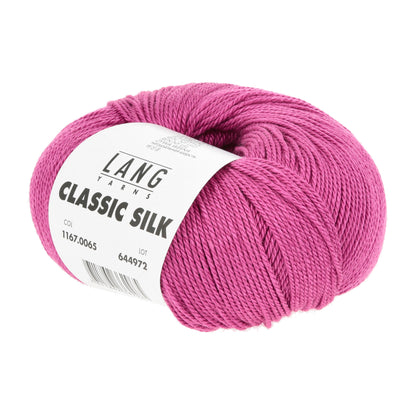 Pelote de Classic Silk de Lang Yarns coloris 065 Hortensia