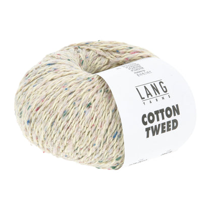 Pelote de Cotton Tweed de Lang Yarns coloris 013 Crème