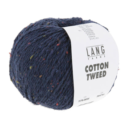 Pelote de Cotton Tweed de Lang Yarns coloris 025 Nuit