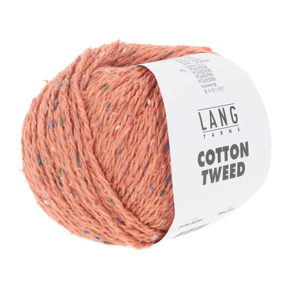 Pelote de Cotton Tweed de Lang Yarns coloris 029 Corail