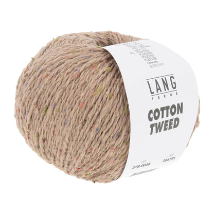 Pelote de Cotton Tweed de Lang Yarns coloris 038 Toffee