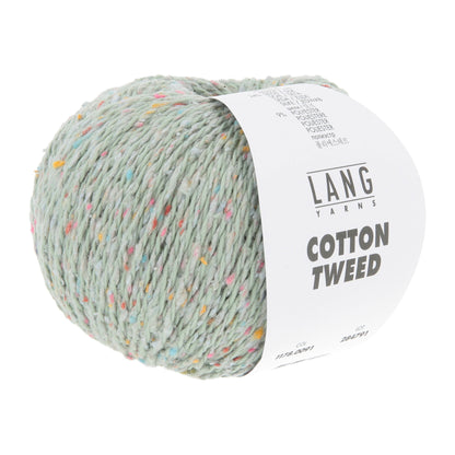 Pelote de Cotton Tweed de Lang Yarns coloris 091 Sauge