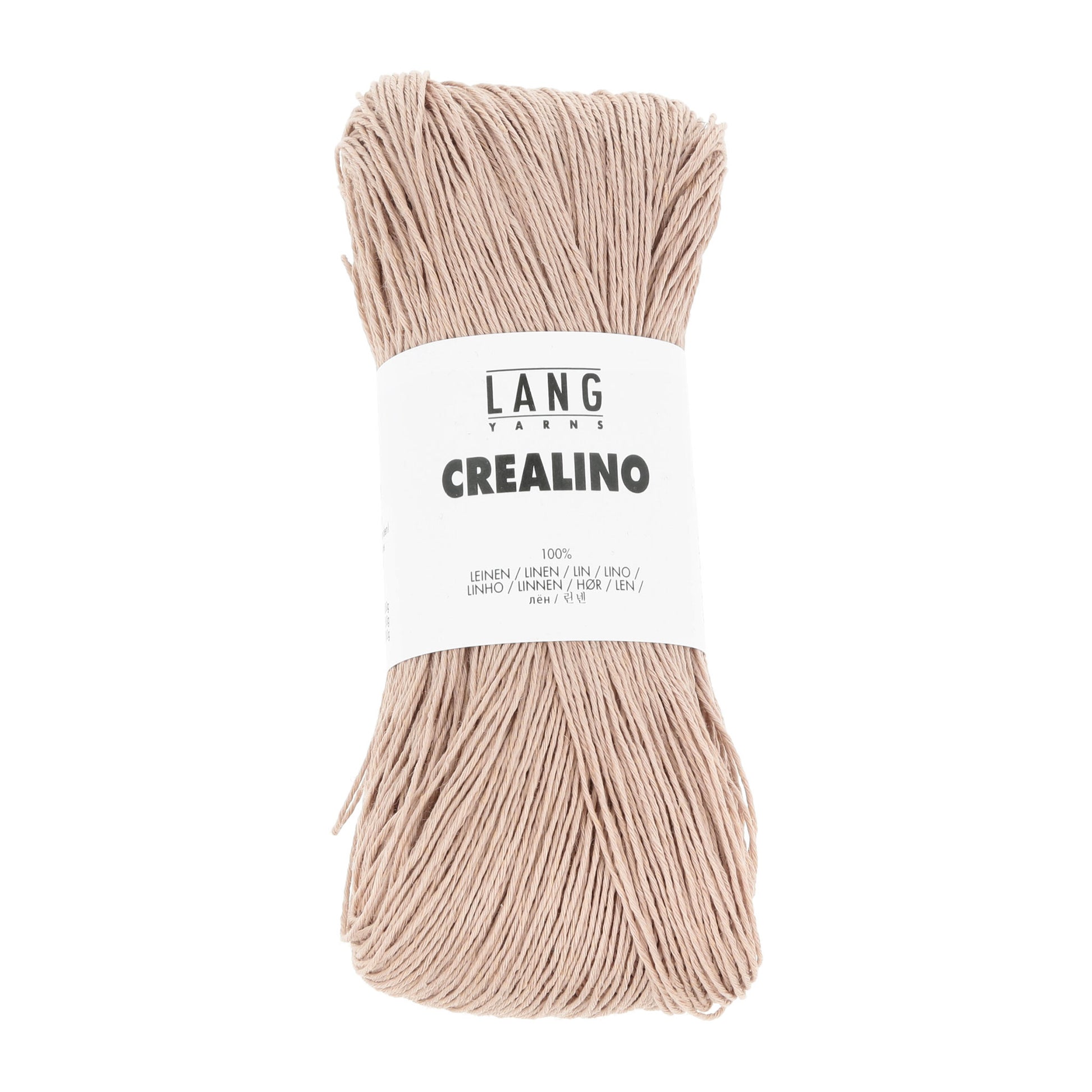Pelote de Crealino de Lang Yarns coloris 009 Latte