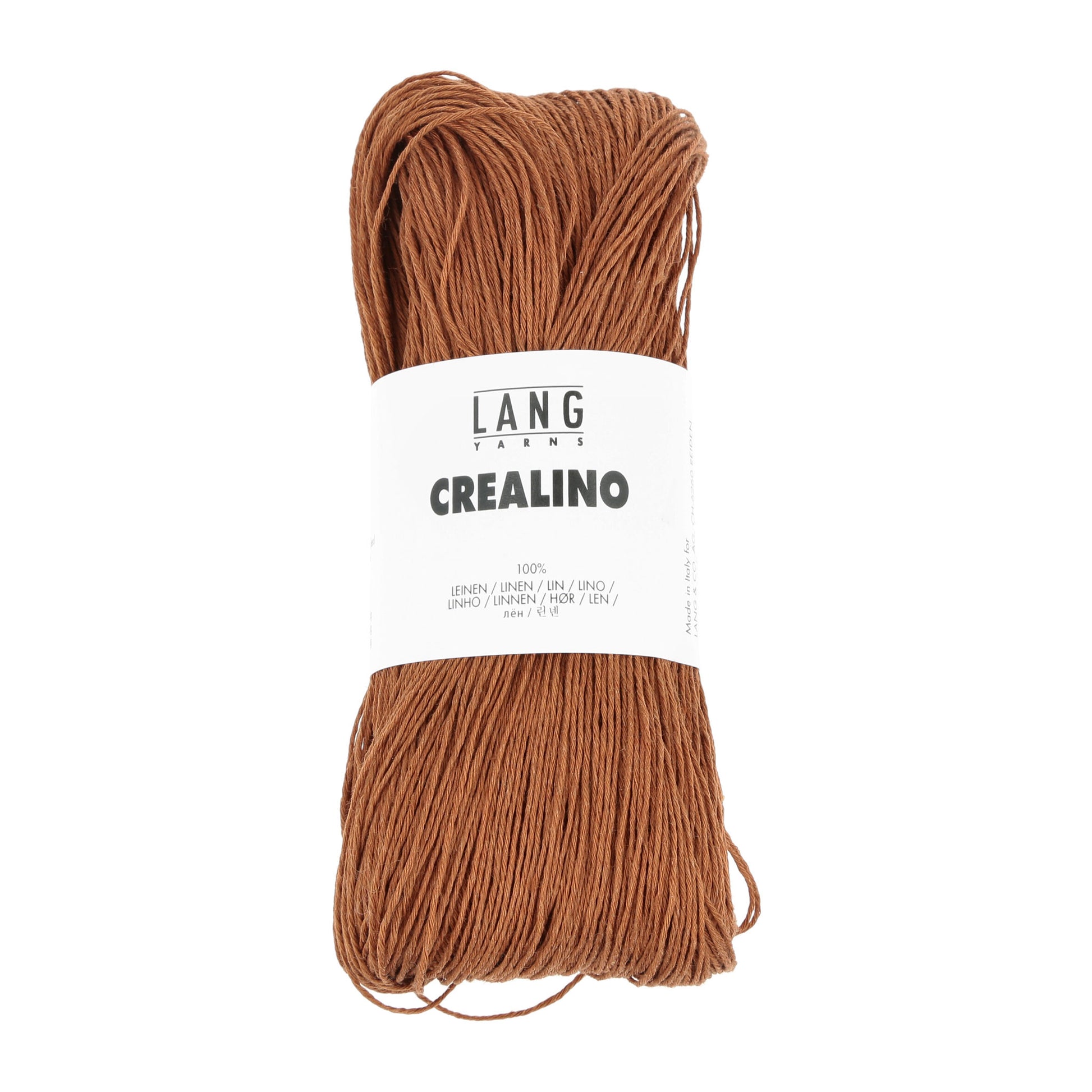 Pelote de Crealino de Lang Yarns coloris 015 Caramel
