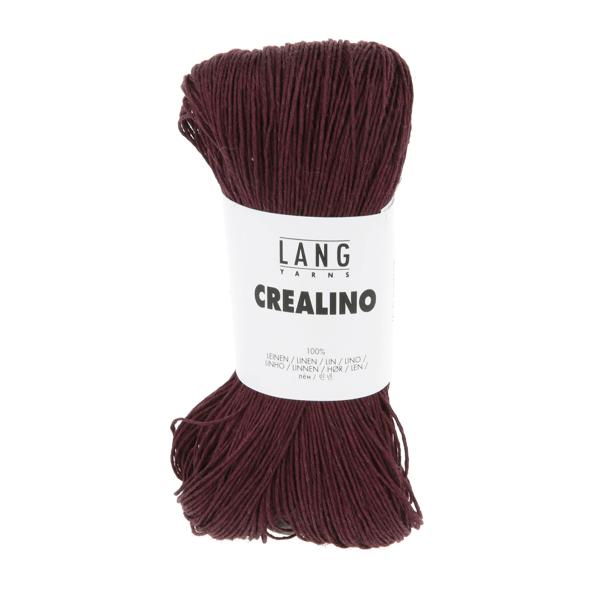 Pelote de Crealino de Lang Yarns coloris 162 Chocolat