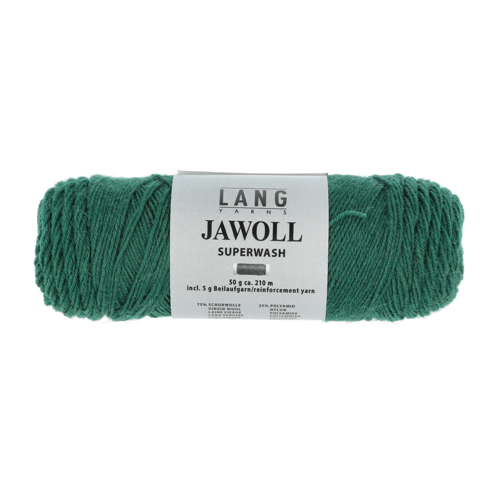 Lang Yarns Jawoll Superwash 288 donker petrol - Sokkenwol Lang Yarns Jawoll Superwash 288 donker petrol - Sokkenwol