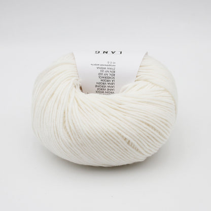 Pelote de Merino 120 de Lang Yarns coloris 001 Blanc
