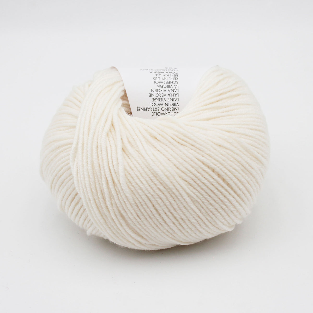 Pelote de Merino 120 de Lang Yarns coloris 002 Ecru