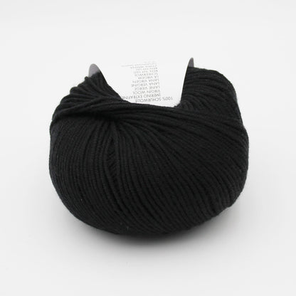 Pelote de Merino 120 de Lang Yarns coloris 004 Noir