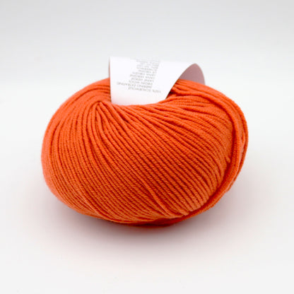 Pelote de Merino 120 de Lang Yarns coloris 159citrouille