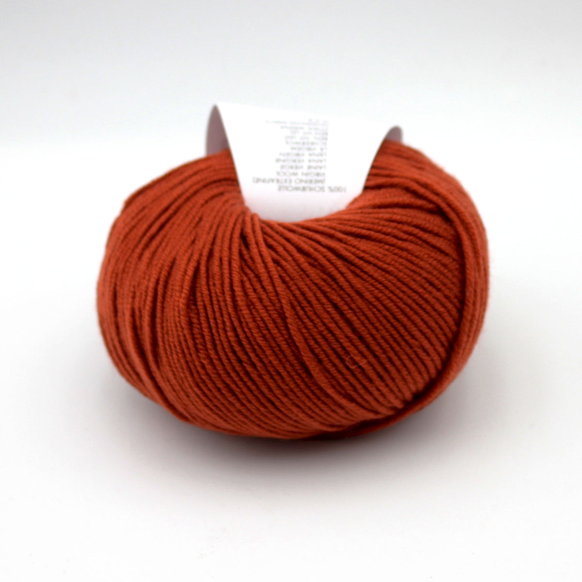 Pelote de Merino 120 de Lang Yarns coloris 187 Châtaigne