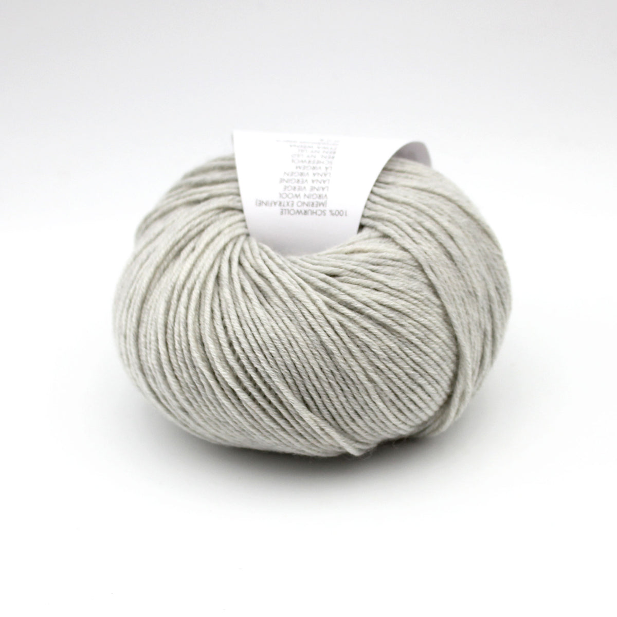 Pelote de Merino 120 de Lang Yarns coloris 223 Gris Clair Chiné