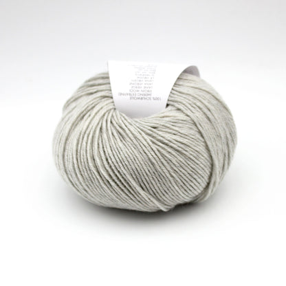 Pelote de Merino 120 de Lang Yarns coloris 223 Gris Clair Chiné