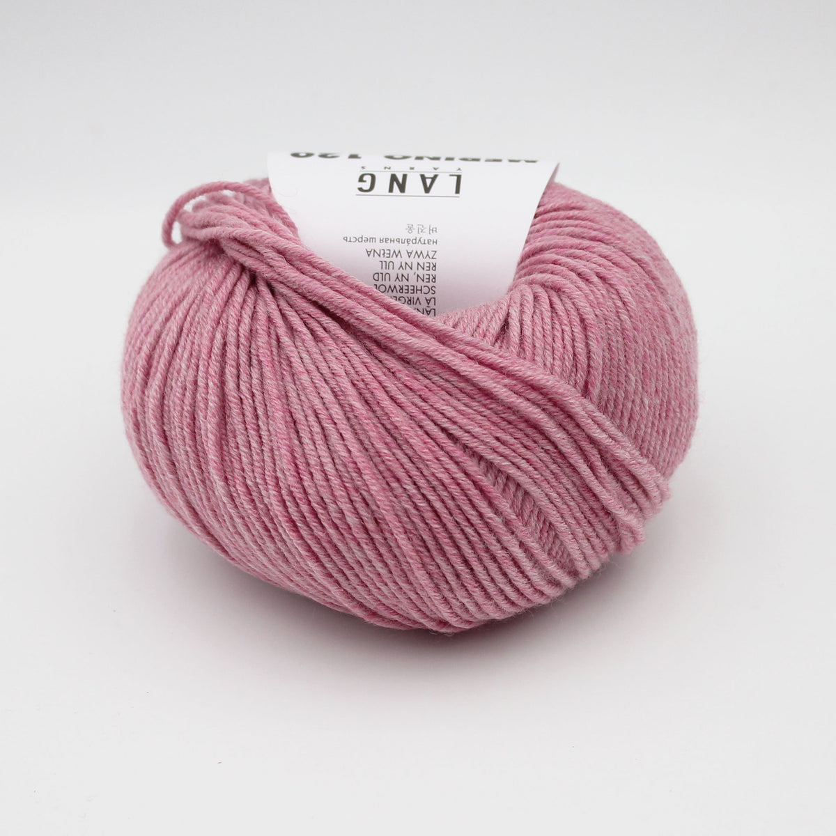 Pelote de Merino 120 de Lang Yarns coloris 348 Rose