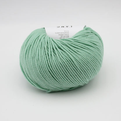 Pelote de Merino 120 de Lang Yarns coloris 358 Menthe
